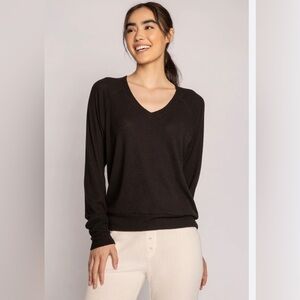 Pj Salvage Textured Essentials Long Sleeve Top